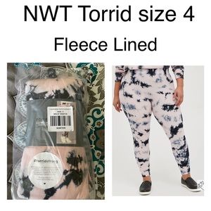 NWT Torrid Tie Dye Leggings size 4